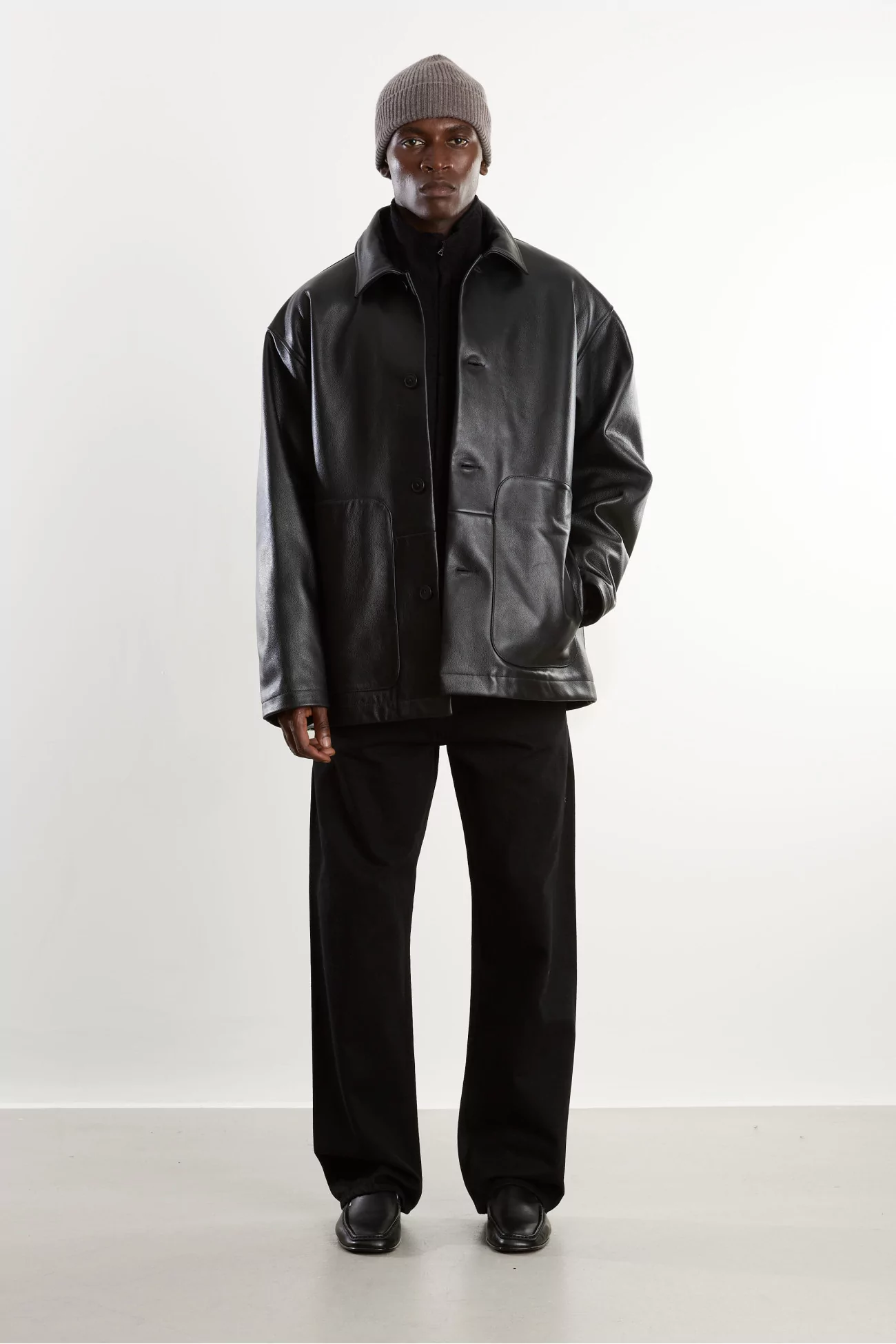 Arpenteur Half Zip Track Jacket – Black | Centre Commercial