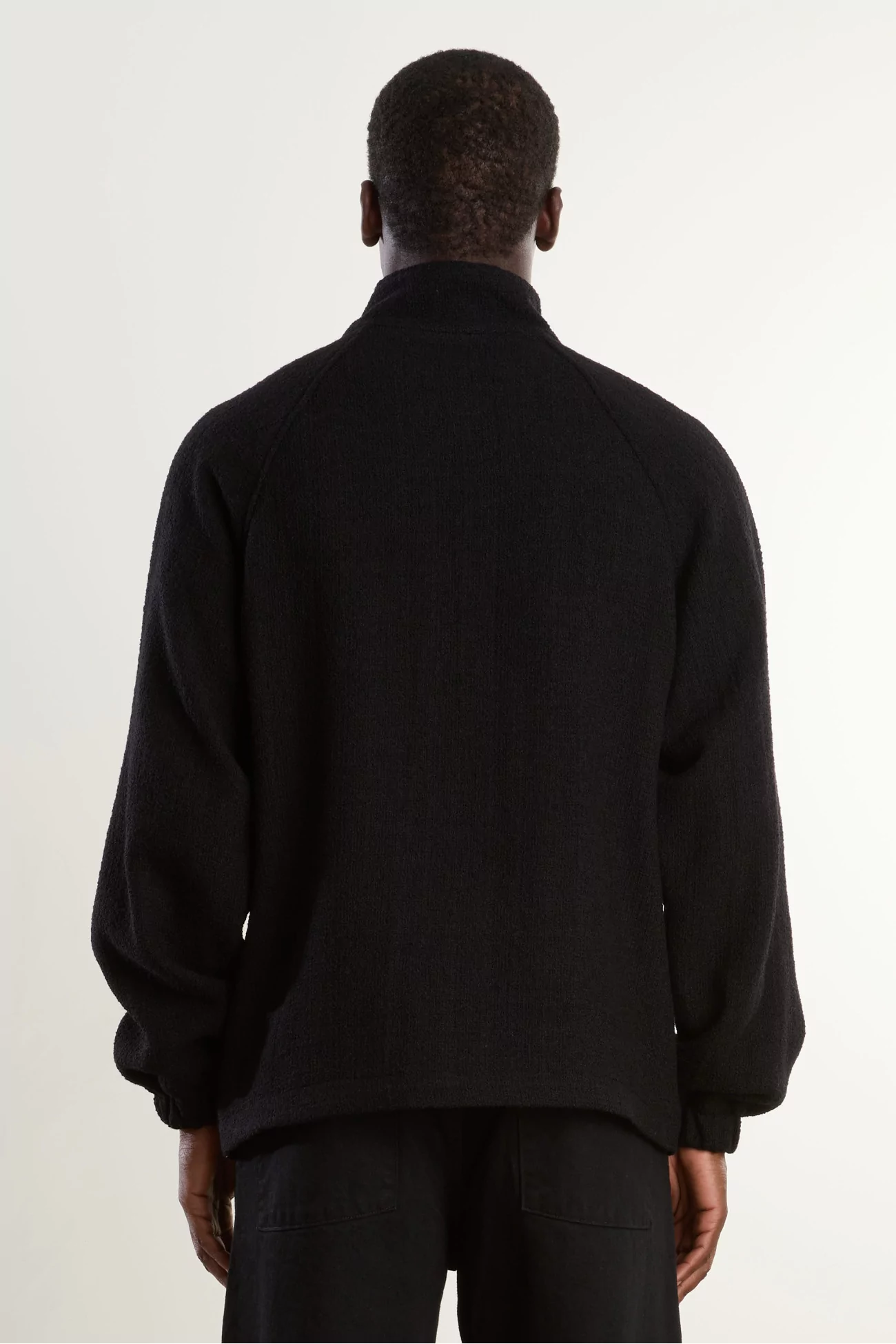 Arpenteur Half Zip Track Jacket – Black | Centre Commercial