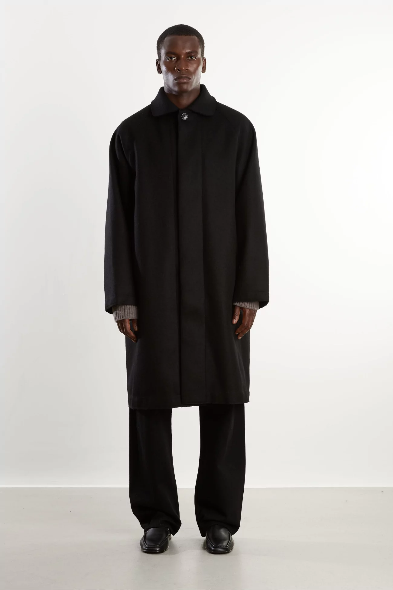 Manteau Utile en Laine Arpenteur – Black | Centre Commercial