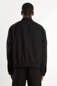 Arpenteur Sigma Linen Jacket – Black | Centre Commercial