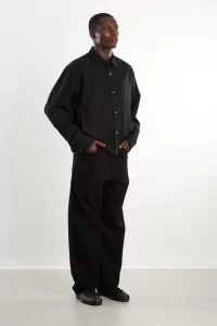 Arpenteur Sigma Linen Jacket – Black | Centre Commercial
