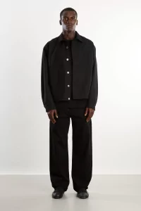 Arpenteur Sigma Linen Jacket – Black | Centre Commercial