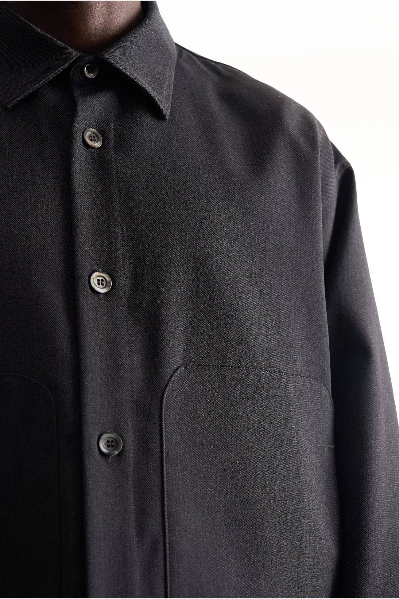 Arpenteur Sigma Linen Jacket – Charcoal | Centre Commercial