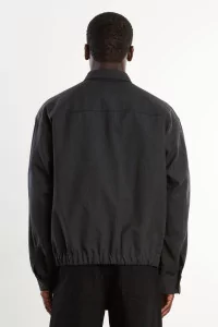 Arpenteur Sigma Linen Jacket – Charcoal | Centre Commercial