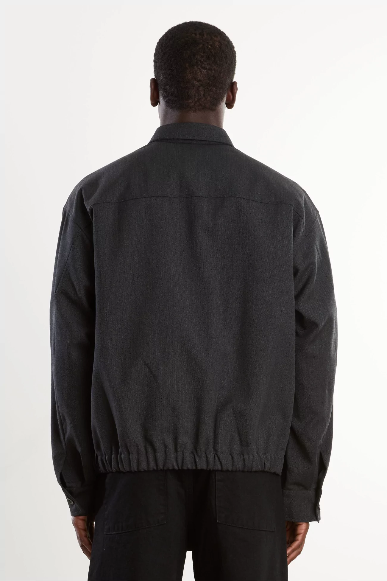 Arpenteur Sigma Linen Jacket – Charcoal | Centre Commercial