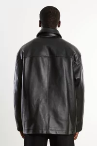 Arpenteur Sigma L Leather Jacket – Black Grain | Centre Commercial