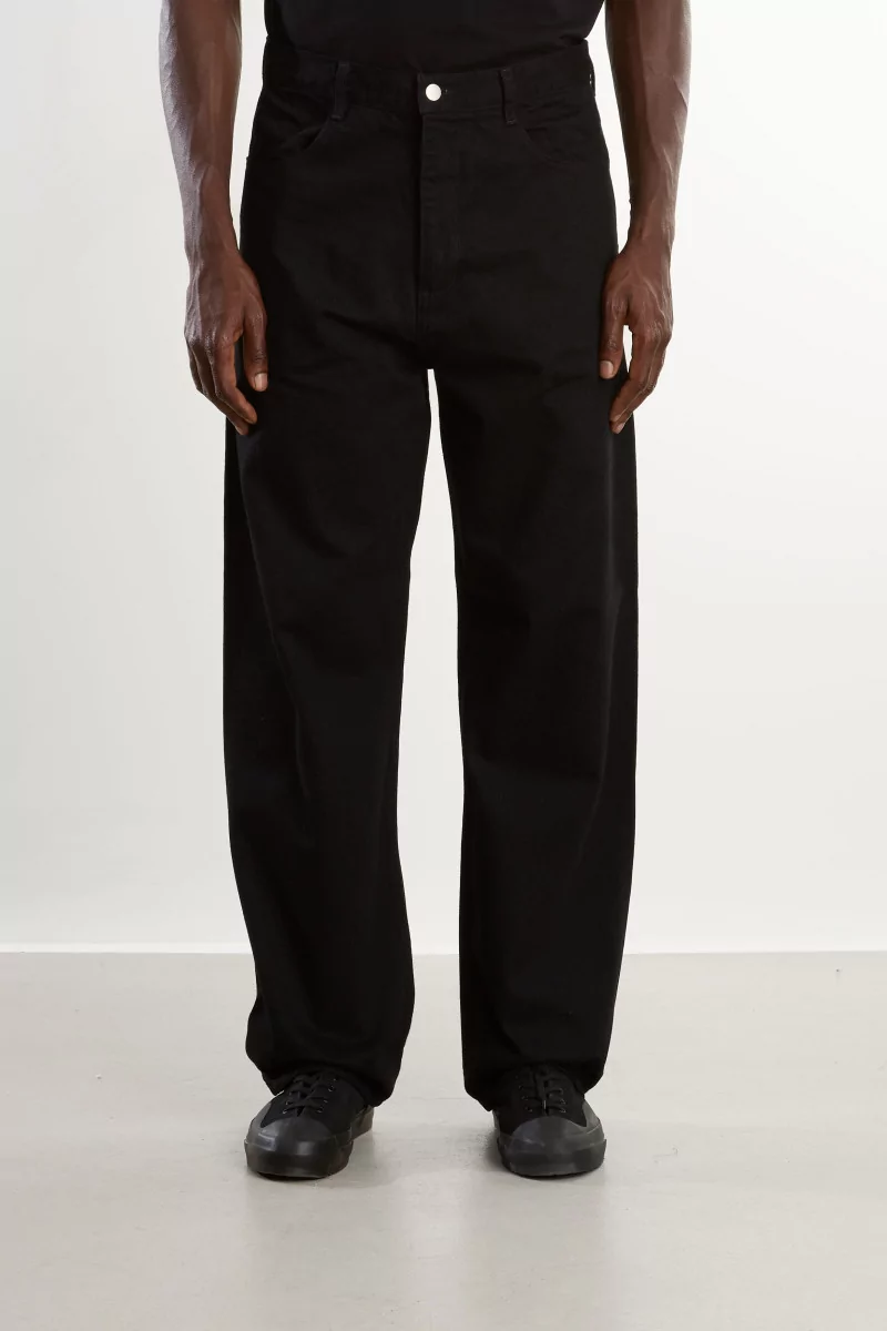 4 Pocket Cotton Trousers Men Arpenteur – Black | Centre Commercial