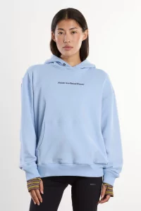 UNNA Slow Motion Organic Cotton Hoodie – Serenity Blue | Centre Commercial