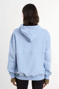 UNNA Slow Motion Organic Cotton Hoodie – Serenity Blue | Centre Commercial