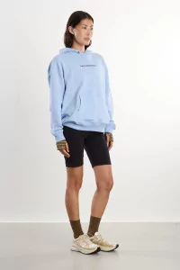 UNNA Slow Motion Organic Cotton Hoodie – Serenity Blue | Centre Commercial