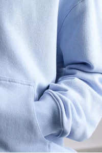 UNNA Slow Motion Organic Cotton Hoodie – Serenity Blue | Centre Commercial