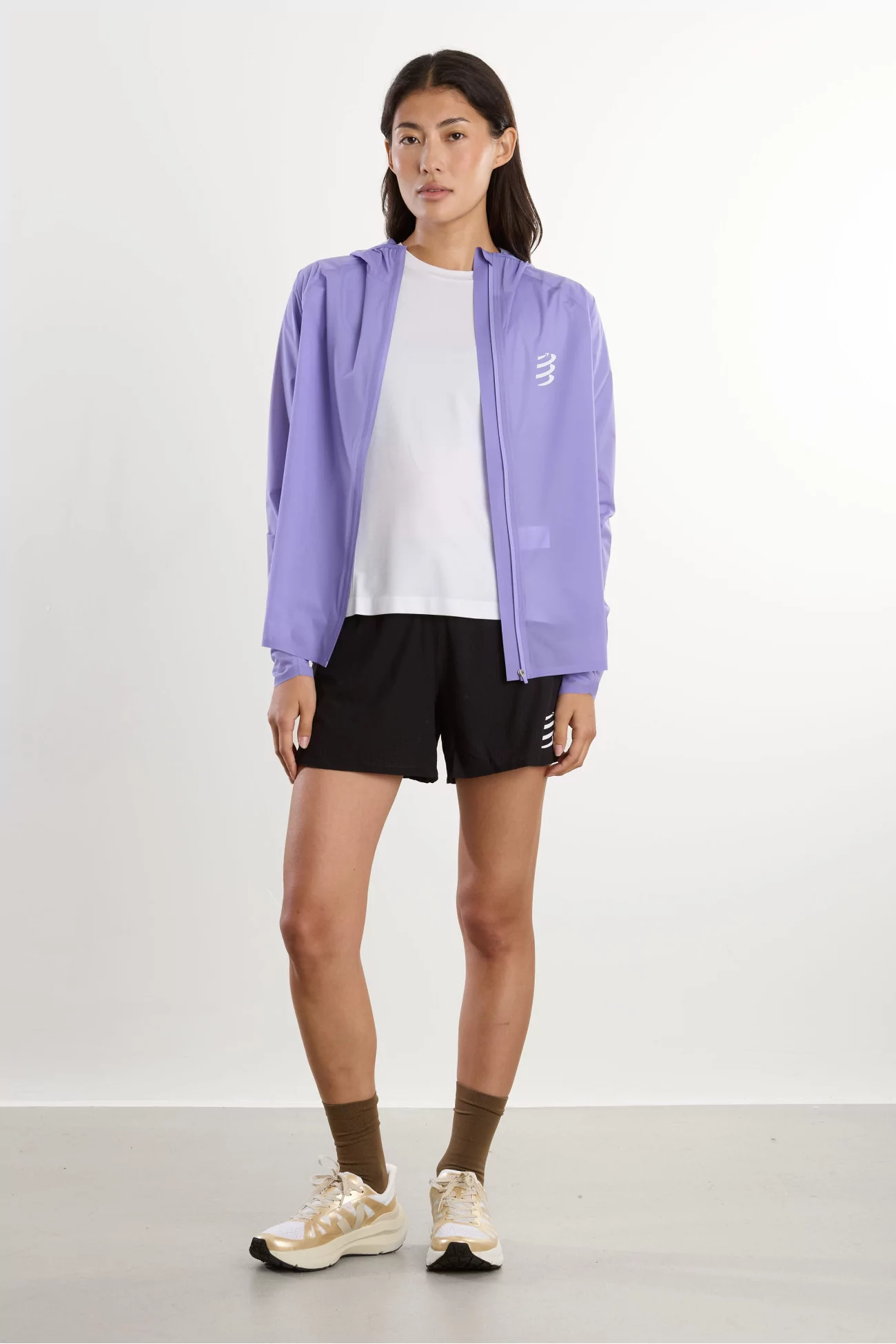 Compressport Hurricane Women's Waterproof Jacket – Aster Purple | Centre Commercial