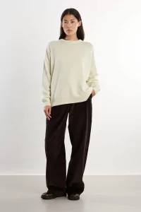 Cariaggi Cashmere Crewneck Sweater – Ivory | Centre Commercial