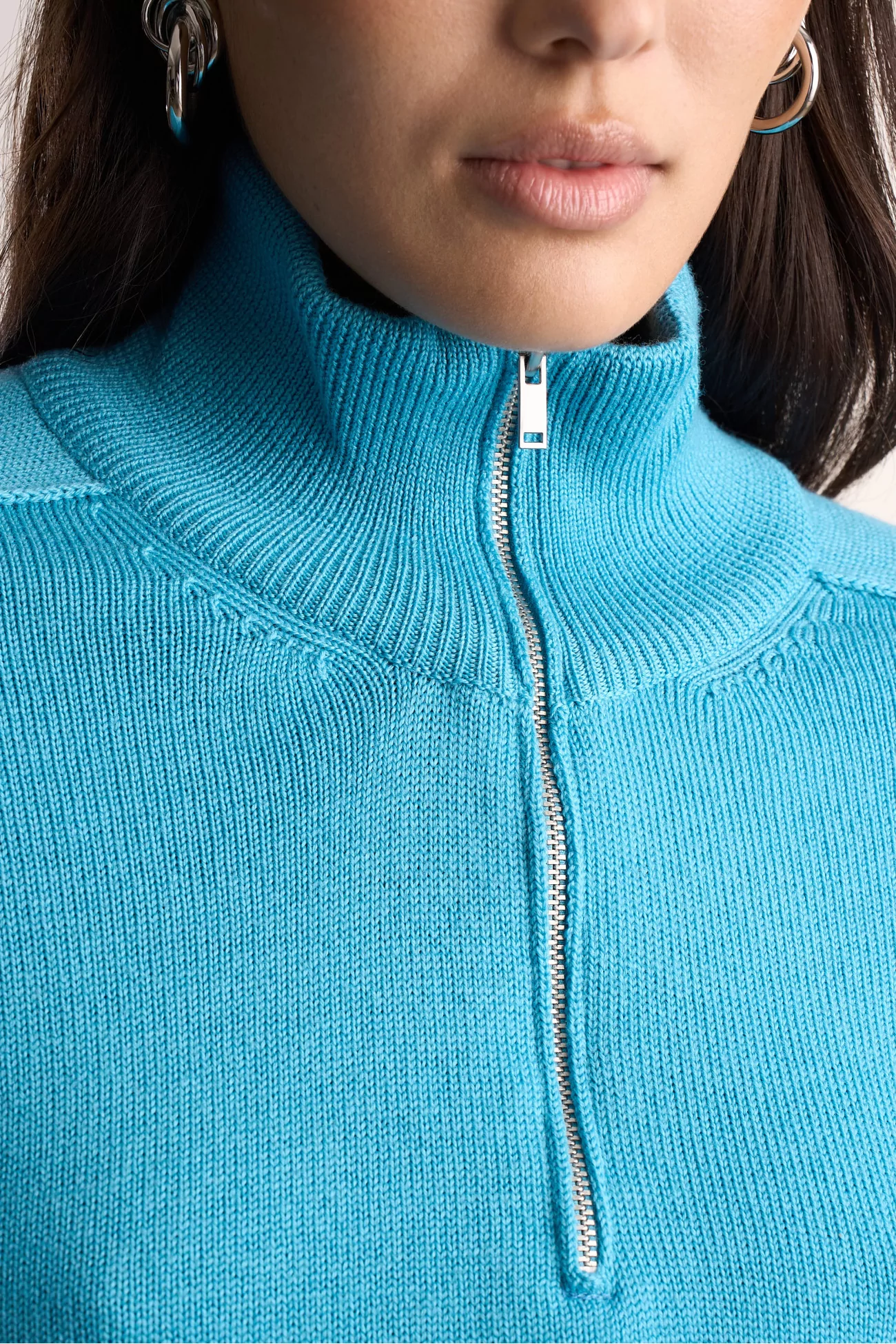 Pull Maren Laine Mérinos Studio Nicholson – Sky | Centre Commercial