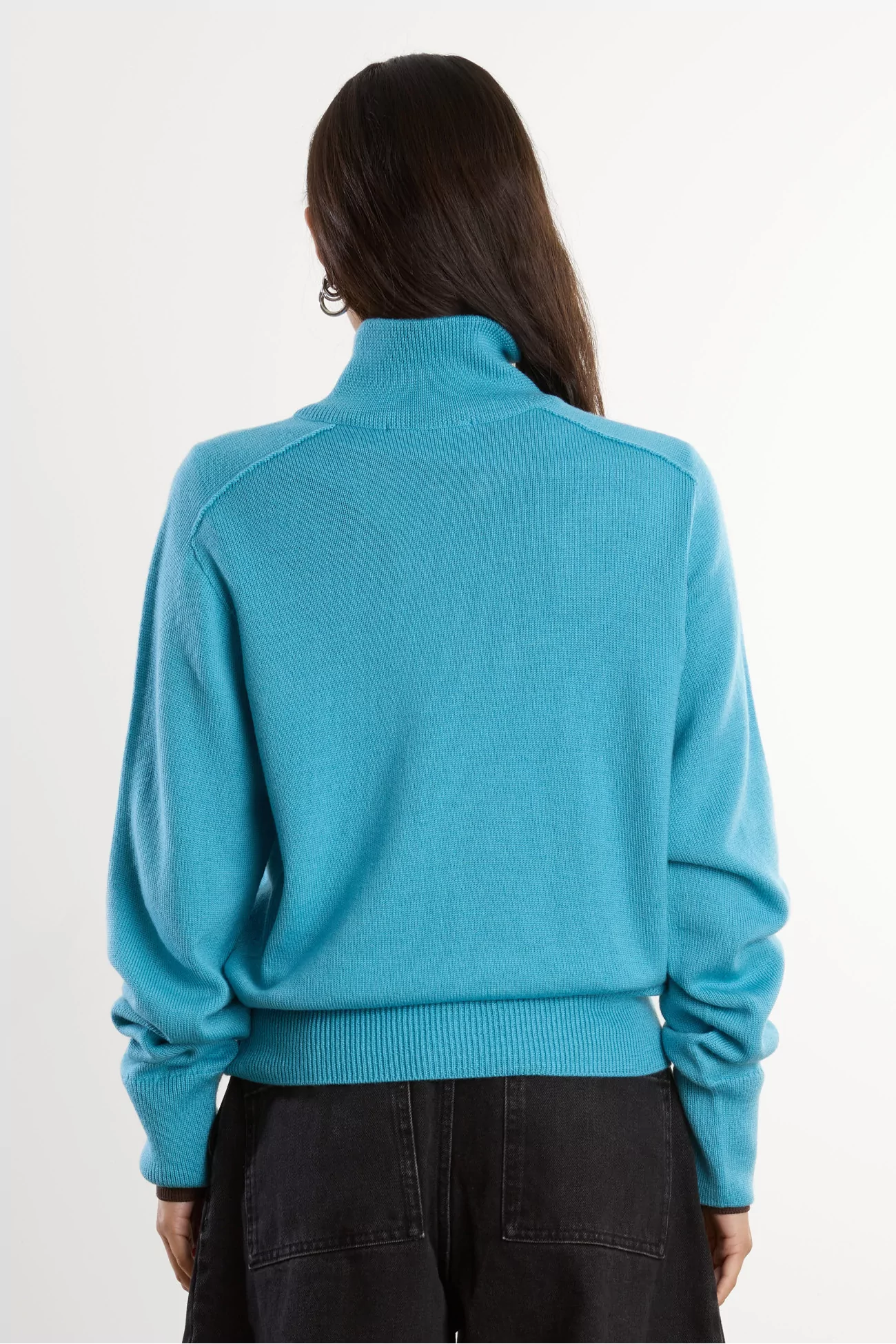 Pull Maren Laine Mérinos Studio Nicholson – Sky | Centre Commercial