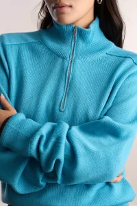 Maren Merino Wool Knit Studio Nicholson – Sky | Centre Commercial