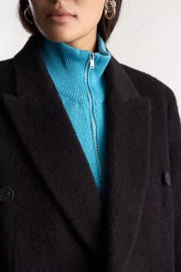 Aber Double-Breasted Wool Coat Studio Nicholson – Cola | Centre Commercial