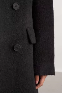Aber Double-Breasted Wool Coat Studio Nicholson – Cola | Centre Commercial