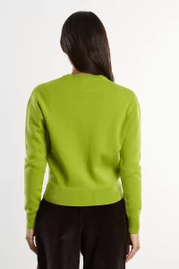 Gilet Milano Femme Laine Mérinos – Pistachio | Centre Commercial