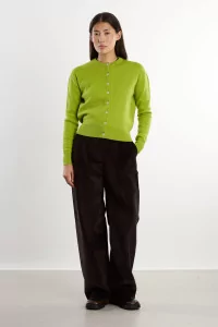Women's Milano Vest Merino Wool – Pistachio | Centre Commercial