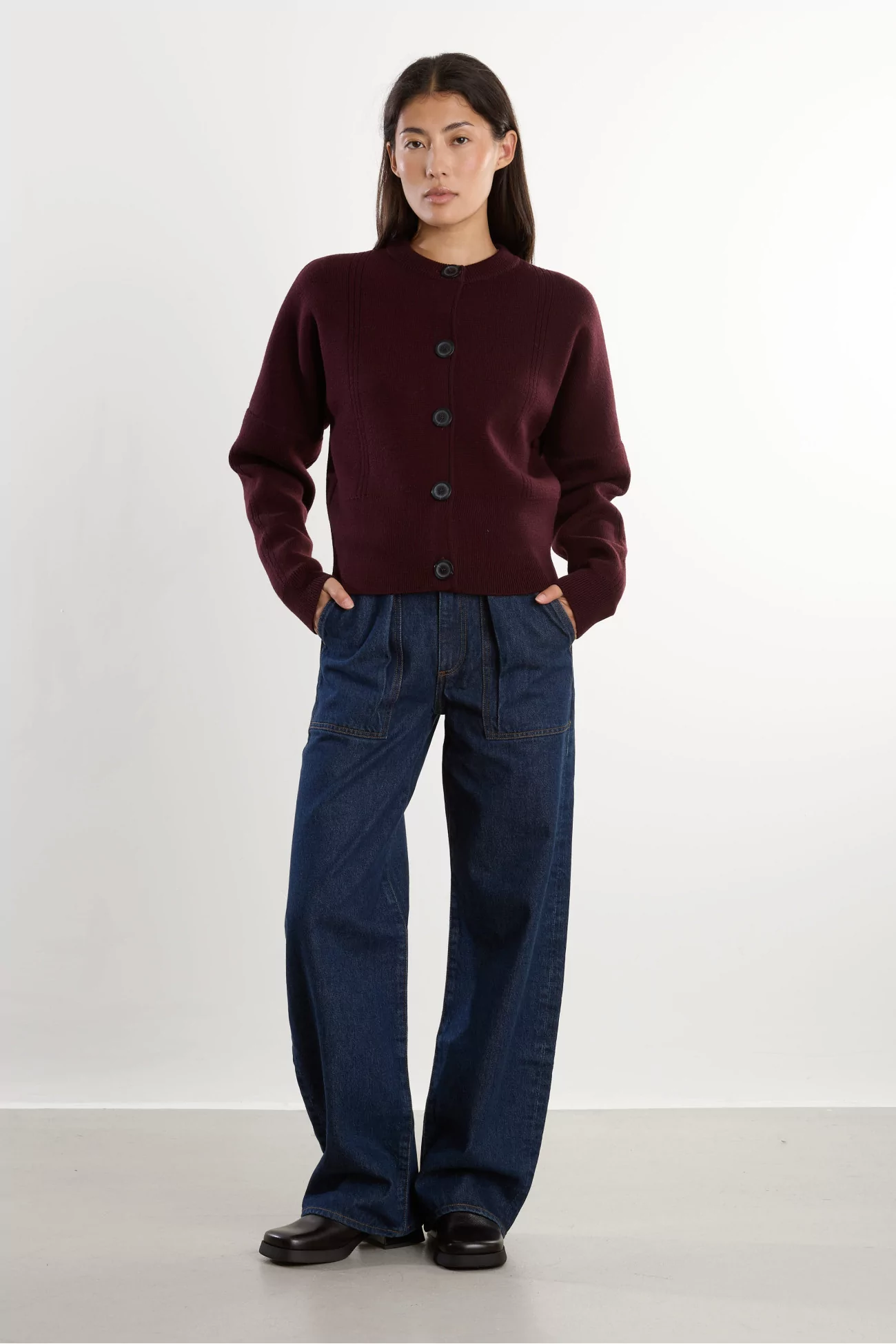Milano Cardigan Merino Wool – Decadente Chocolat | Centre Commercial