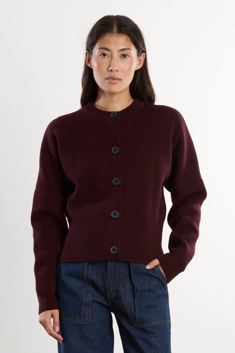 Milano Cardigan Merino Wool – Decadente Chocolat | Centre Commercial