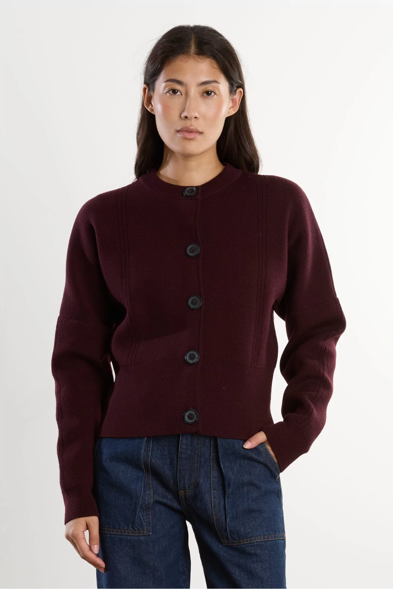 Milano Cardigan Merino Wool – Decadente Chocolat | Centre Commercial