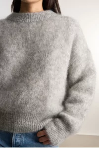 Jane Mohair Sweater – Grey | Centre Commercial