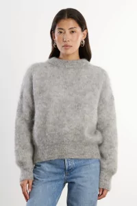 Jane Mohair Sweater – Grey | Centre Commercial