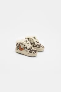 Chaussons Baby Fured Suède Veja Bébé – Beige | Centre Commercial