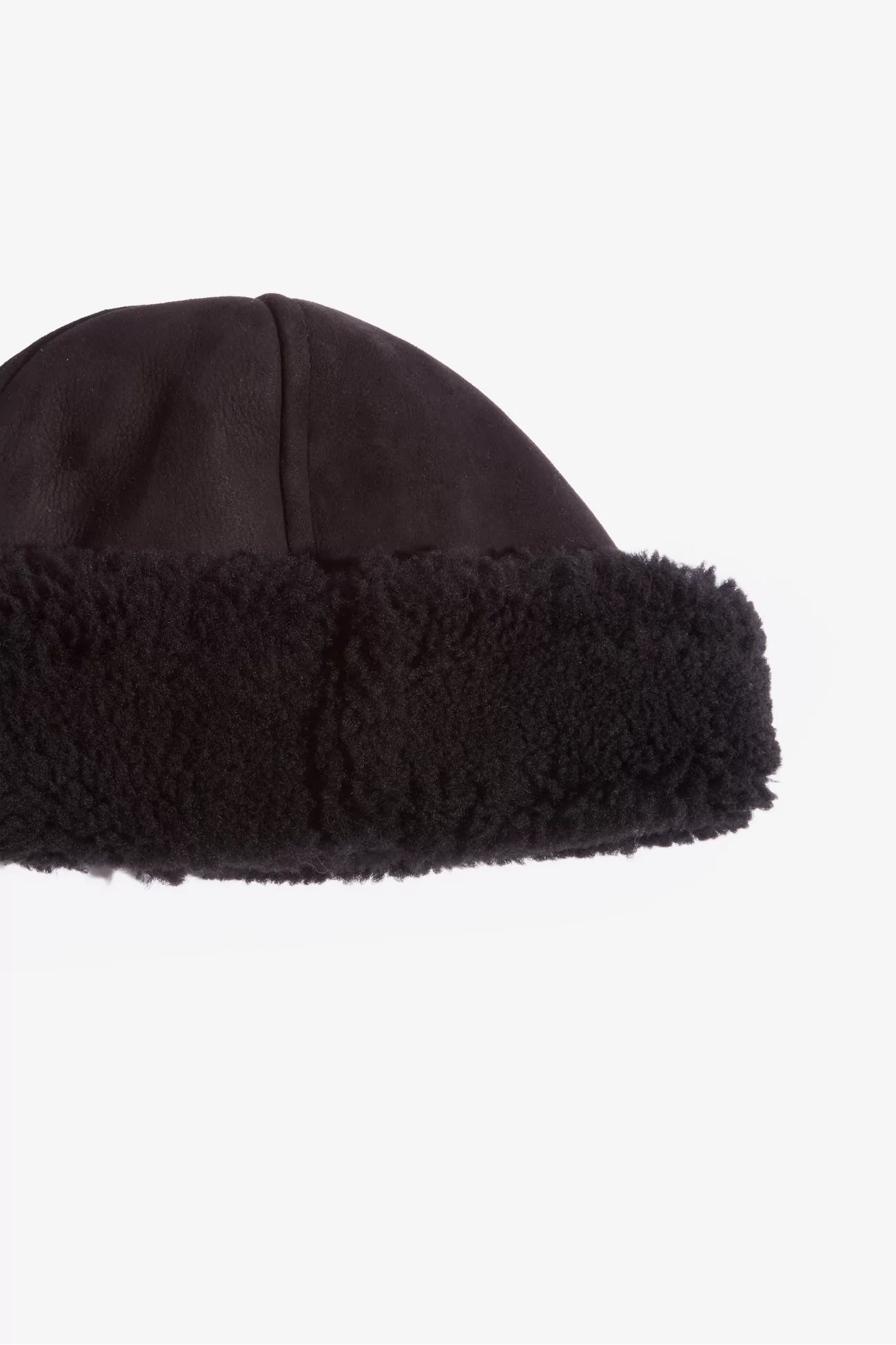Casquette Peau Lainée Cawley – Black | Centre Commercial
