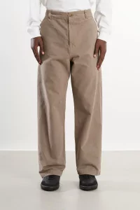 Pantalon Coton Jambe Large Arpenteur Lux P – Warm Grey | Centre Commercial