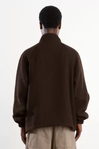 Arpenteur Half Zip Track Jacket – Brown | Centre Commercial
