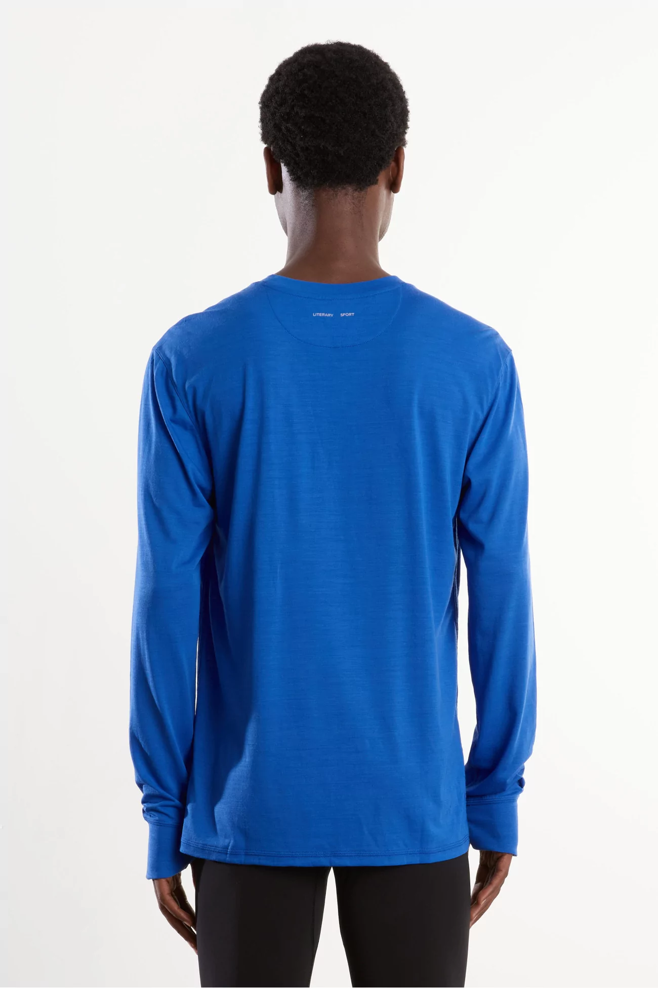 Merino Running Frank Long Sleeve T-Shirt – Lapis | Centre Commercial