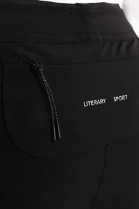 Cordura Running Literary Sport Mare Tight – Black | Centre Commercial