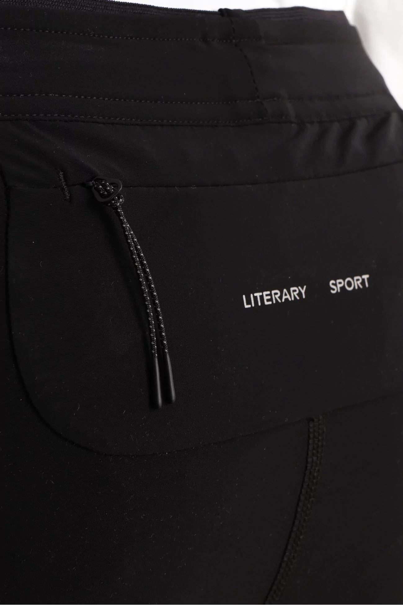 Collant Running Cordura Literary Sport Mare – Black | Centre Commercial