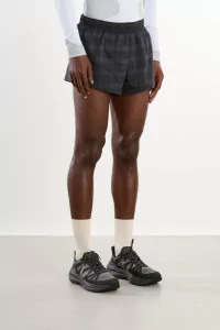 Short Running Tartan Literary Sport Morrison 3" – Green/Navy | Centre Commercial