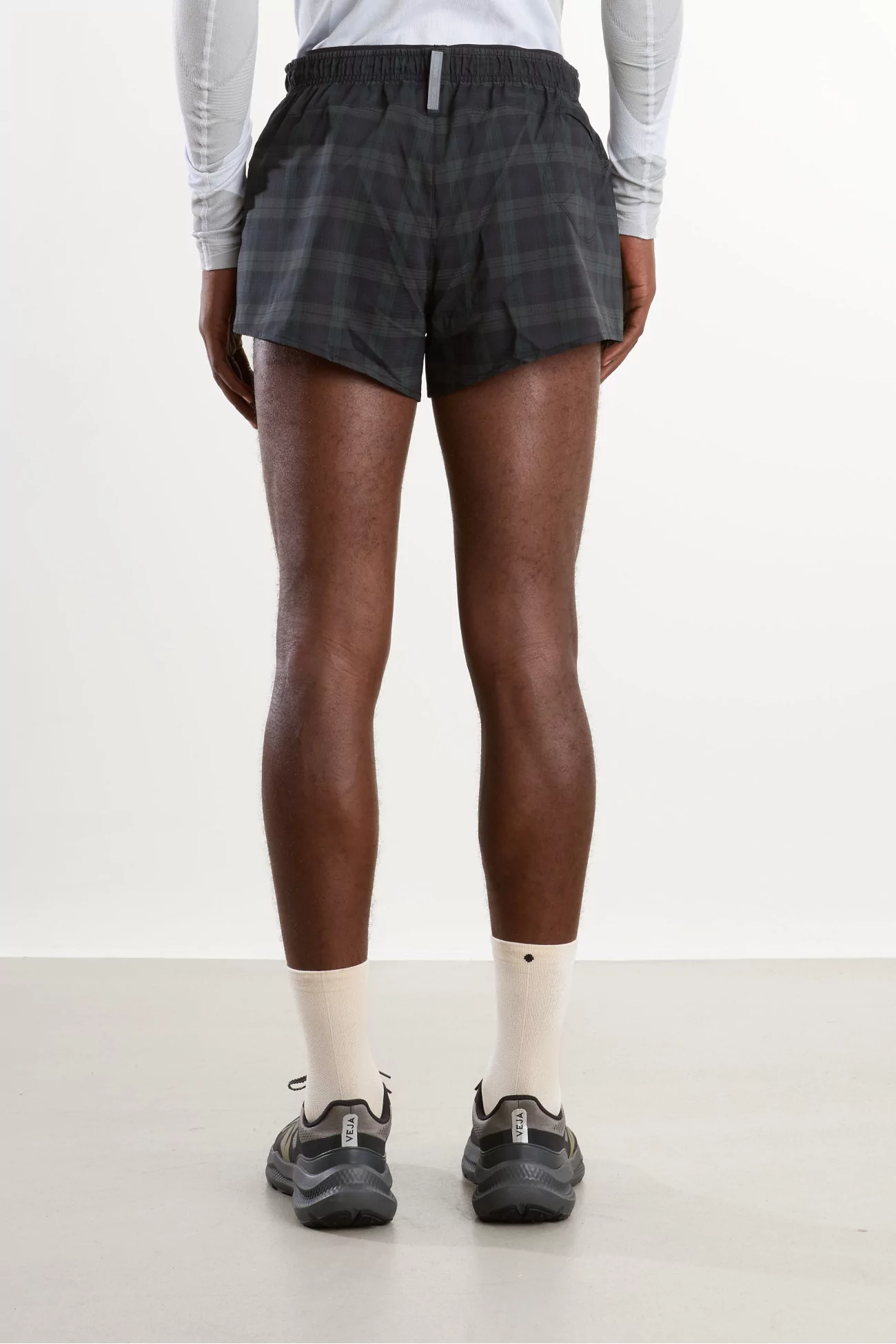 Tartan Running Literary Sport Morrison Short 3" – Green/Navy | Centre Commercial