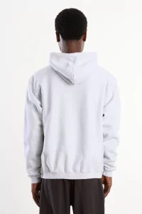Organic Cotton ROA Mountain Logo Hoodie – Light Grey | Centre Commercial