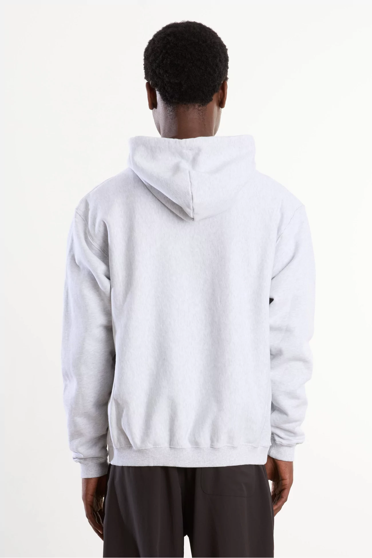Sweat à Capuche Coton Bio ROA Mountain Logo – Light Grey | Centre Commercial