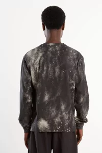 Organic Cotton ROA Fuzzy Print Long Sleeve – Fuzzy Brown | Centre Commercial