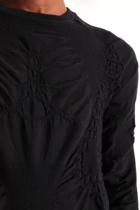 Merino Wool ROA Wama 3D Seamless Base Layer – Black | Centre Commercial