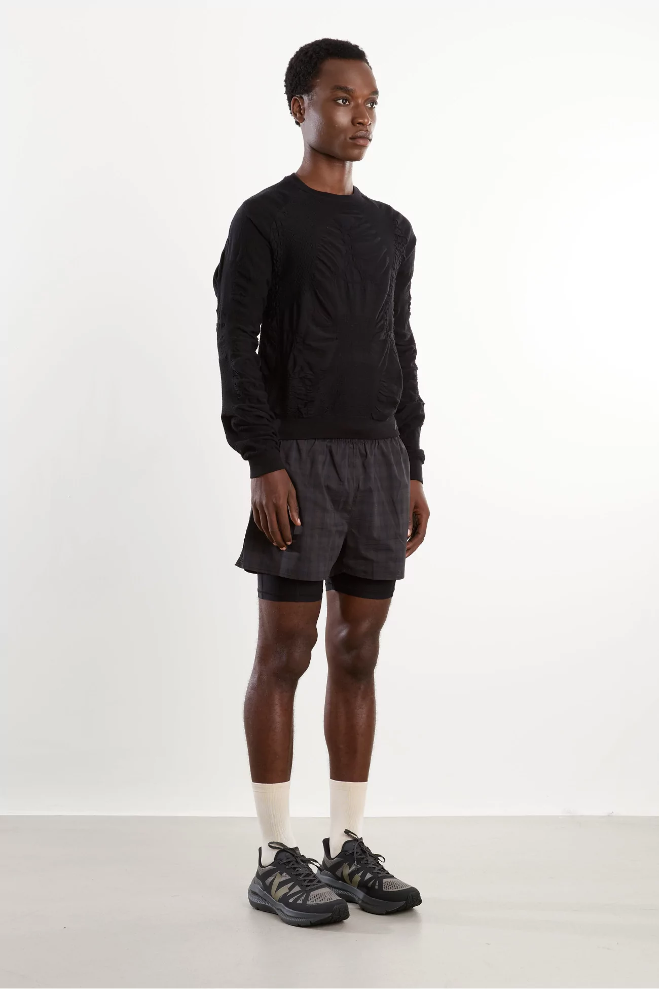 Merino Wool ROA Wama 3D Seamless Base Layer – Black | Centre Commercial