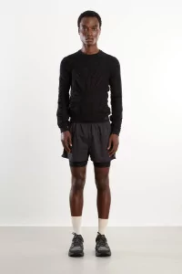 Merino Wool ROA Wama 3D Seamless Base Layer – Black | Centre Commercial
