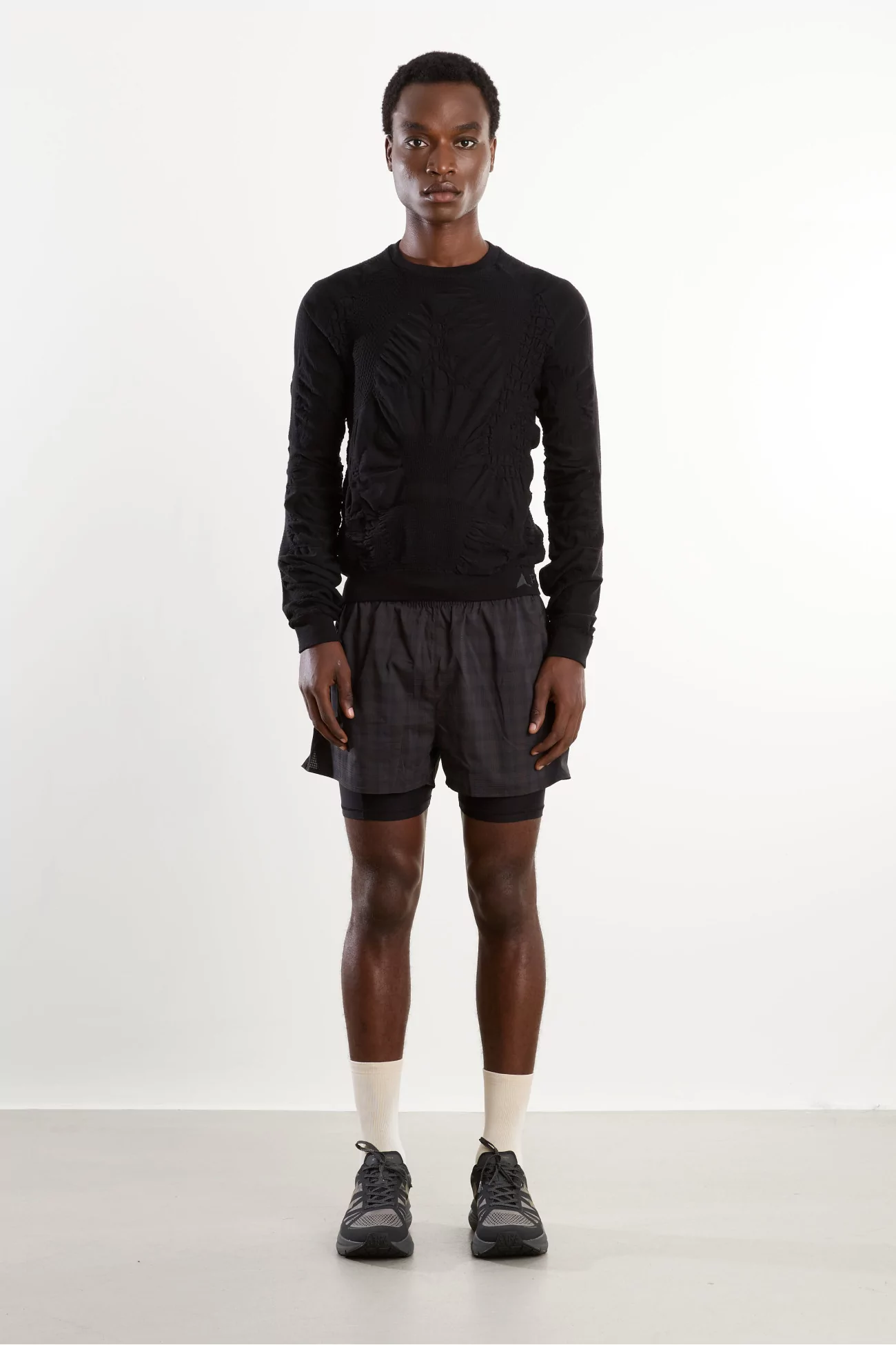 Merino Wool ROA Wama 3D Seamless Base Layer – Black | Centre Commercial