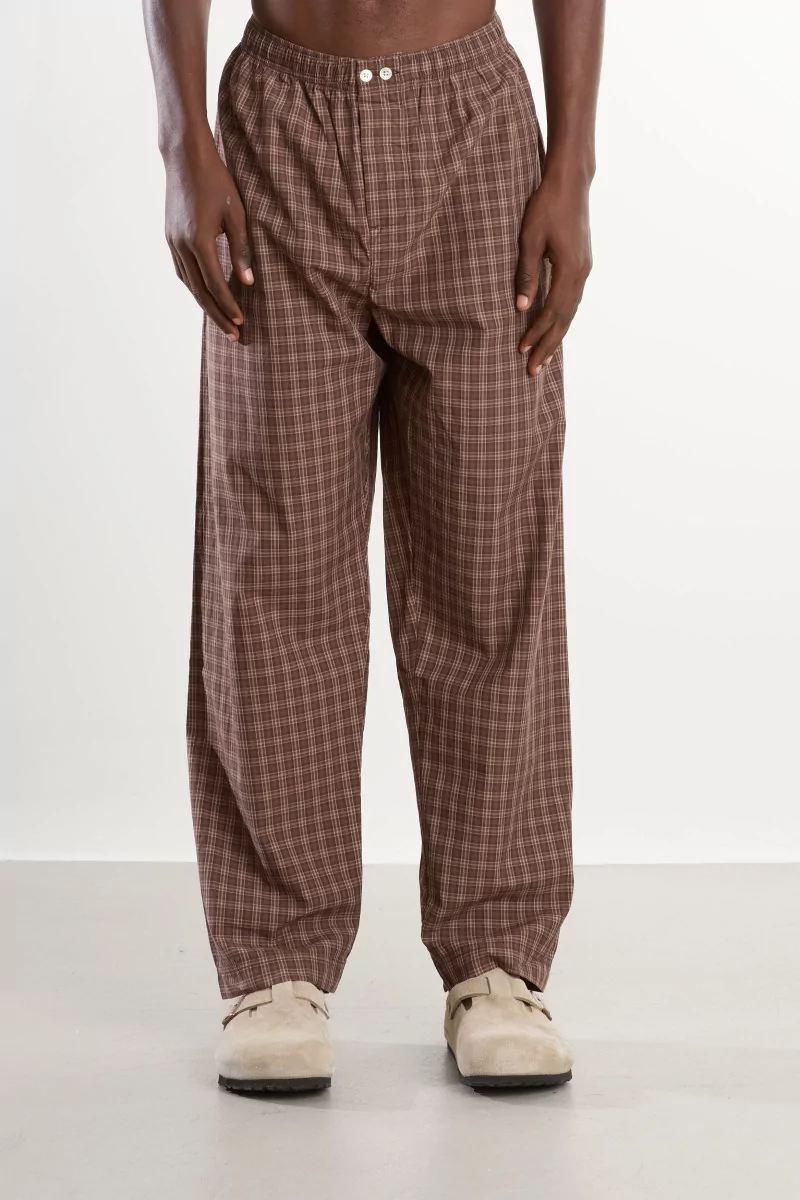 Organic Cotton Twill Pyjama Pants – Serra Checks | Centre Commercial
