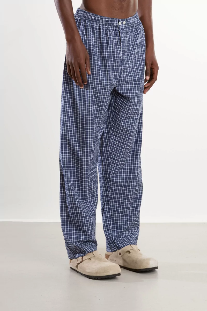 Organic Cotton Twill Pyjama Pants – Lanegan Checks | Centre Commercial