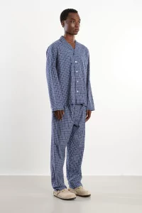 Chemise Pyjama Coton Bio Twill – Lanegan Checks | Centre Commercial