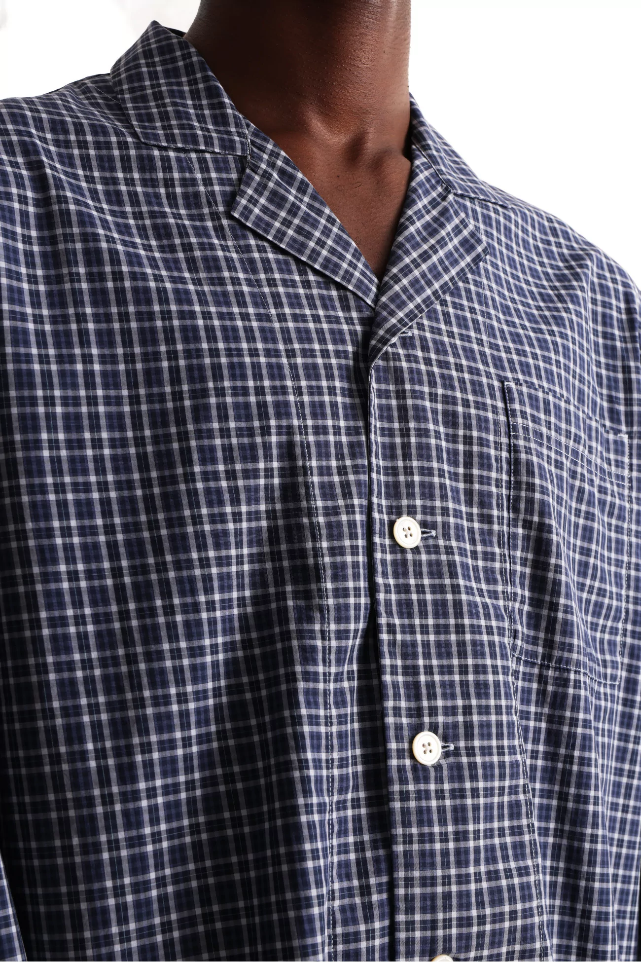 Organic Cotton Twill Pyjama Shirt – Lanegan Checks | Centre Commercial