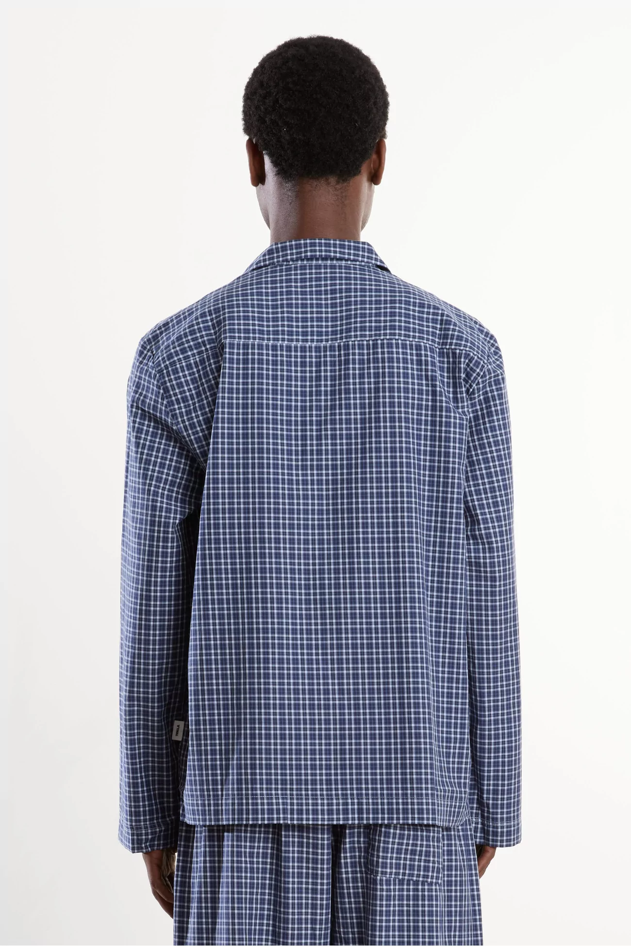 Organic Cotton Twill Pyjama Shirt – Lanegan Checks | Centre Commercial
